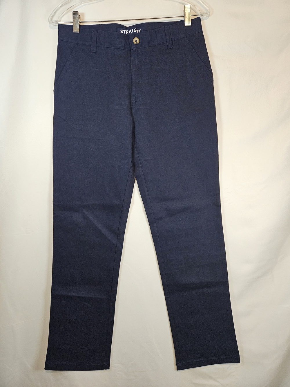 French Toast Navy Straight Leg Kids Chinos